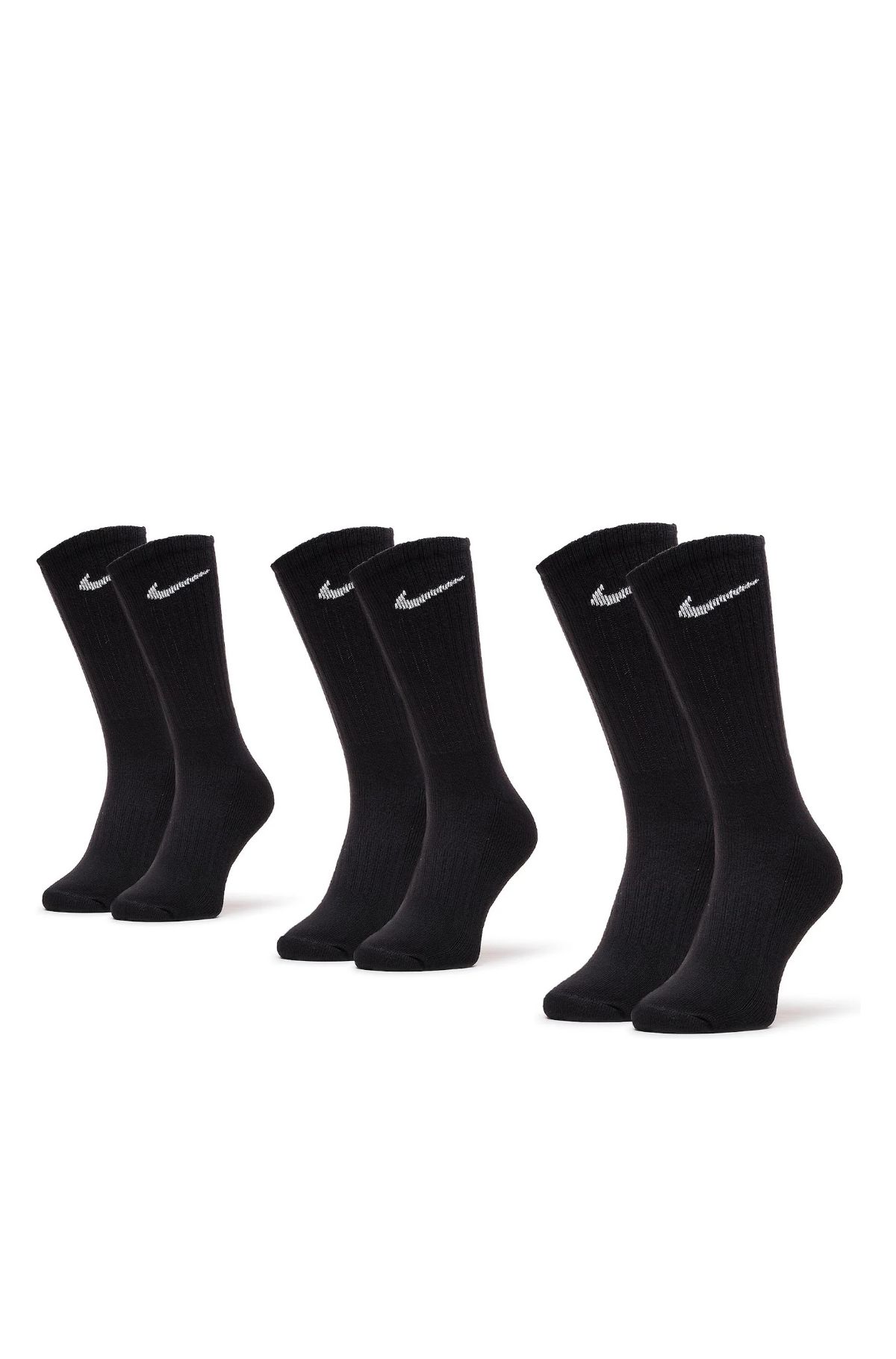 Nike Dry Fit Unisex Κάλτσες 3pack SX4508-001 Μάυρο