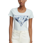 Guess Γυναικείο T-Shirt W6GI11K3026-A719 Γαλάζιο